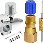 A/C Retrofit Valve Kit-Refrigerant Retrofit Valve Set, with R12 to R134A Low Side Adapter, BPV31 Bullet Piercing Valve, for HVAC Refrigerant System...