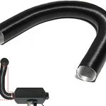 Bibabala 42/60/75mm Heater Duct Pipe Preheater Hose Air Inlet Pipe Air Duct Drain Hose Car Heater Duct Vent Warm Air Outlet for 2000 W or 6000 W...