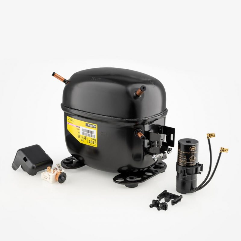 compressor r134a sc12g 195b0050 12 87cm lbp hbp 230v