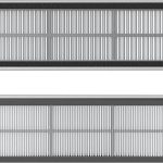 Dreametech Robot Vacuum Filter, Replacement Filters Compatible with D10 Plus Robot Vacuum, Replacement Filters for Filtering Dust(2PCS)