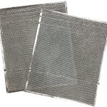 Duraflow Filtration 917763 Metal Mesh Filter, Fits Nordyne 917763 A-Coils, One Pair, 19" H, 0.125" W, 16" L (Pack of 2)