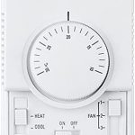 Florencey MT01 220VAC Room Mechanical Thermostat Air Conditioner Fan Coil Thermostat Temperature Controller Warm