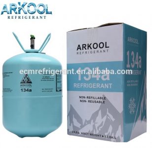 hfc r 134a refrigerant gas for air conditioner auto gas 134a