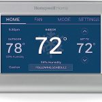 Honeywell Home RTH9585WF Wi-Fi Smart Color Thermostat, 7 Day Programmable, Touch Screen, Energy Star, Alexa Ready, C-Wire Required, Not Compatible...