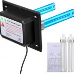Kittmip 26 W HVAC UV Light Sanitizer, in Duct Lamp Sanitizer Air Purifier for Germicidal Filter, 110 V 253.7nm Wavelength Whole Room House Air...