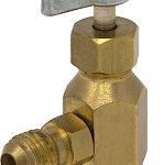 Leak Saver K28 (ICOR Style) 7/16” Female to 1/4” Male Brass Can Tap Adapter for Use Upright Charging Self-Sealing Refrigerant Cans and K-28...