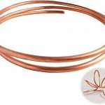 Quickun Copper Tube: 5/32" ID x 3/16" OD Seamless Round Pipe Tubing (3.28FT)