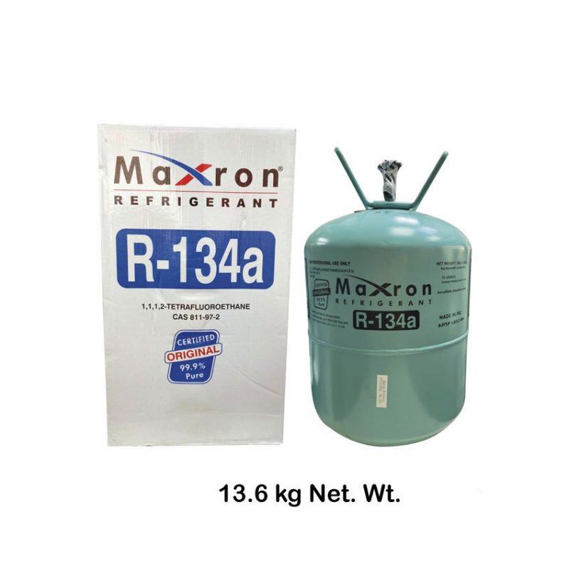 MAXRON R134a Refrigerant Gas: Environmentally Friendly HFC Refrigerant ...