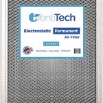 Venti Tech 12x30x1 Washable Electrostatic Air Filter. Reusable HVAC & Furnace Air Filter