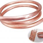 XIFOWE 1/4" OD x 3/16" ID Copper Tube: 10 Ft Seamless Refrigeration Tubing