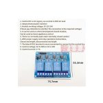 4-Channel Optocoupler Relay Module: Enhanced Control for Low-Level Triggering