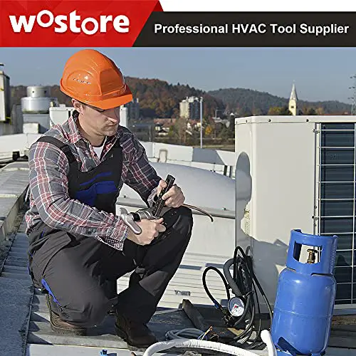 wostore tubing flaring tool kit 7 dies for eccentric flares on 3 16 3 4 5
