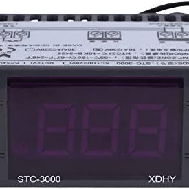 Walfront STC-3000 110V-220V Touch Digital Temperature Controller Thermostat with Sensor(10A)